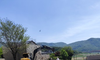 세종보강토 개비온담장